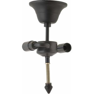 Hanglamp voor tiffanykappen 18*10*20 cm E14/max 2*40W Zwart |