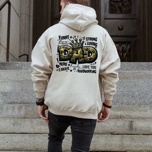 Heren trui | cadeau verjaardag voor de liefste vader | Kerstcadeau voor vader | Hoodie voor papa | Vaderdag cadeau voor de liefste papa | Sand | Beige | Maat XXL