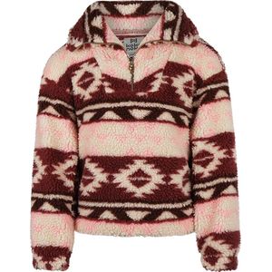 Koko Noko fleece meisjes - bordeaux - Q52919-37 - maat 140