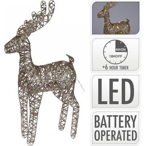 RENDIER 60CM 60 LED GOUD