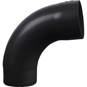 Vestis Zwarte Bocht 85° | K2 Mat Grafiet Zwart | ø80 mm