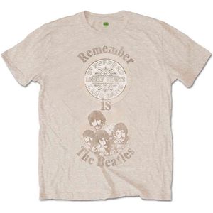 The Beatles Heren Tshirt -L- Remember Creme