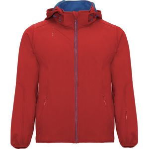 Soft shell jas Rood / Blauw Siberia merk Roly maat XL