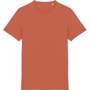 Biologisch T-shirt met ronde hals 'Portugal' Native Spirit Pomelo Orange - S