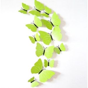 3D vlinders | groen