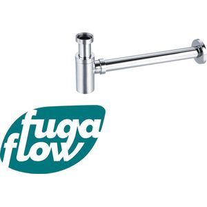 FugaFlow Eccelente Sobrado Badkamer verlaagd sifon chroom - Black Friday -