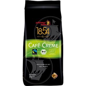 Schirmer - 1854 TransFair Bio Café Creme Bonen - 1kg