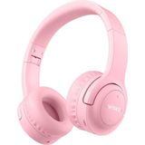 WISEQ Hero Draadloze Koptelefoon Voor Kinderen - Bluetooth - Microfoon - Tot 12 Jaar - Roze