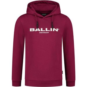 Ballin Amsterdam - Jongens Slim Fit Original Hoodie - Roze - Maat 176