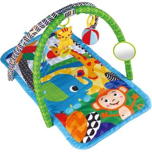 YAR Babysoundz - Babygym - speelkleed - speelkleed met boog - 3-in-1 Gym met muziek en lichtjes -85x85cm