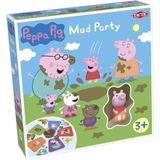 Tactic Peppa Pig Mud Party Kaartspel - Modder Feest! - met leeftijdsgeschikte inhoud en uitdagende versie voor ervaren spelers