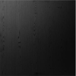 Bronx71® Tafelblad Roan melamine zwart 70 x 70 cm