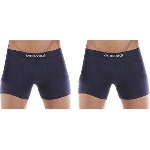 Embrator 2-stuks mannen Boxershort donkerblauw maat 3XL