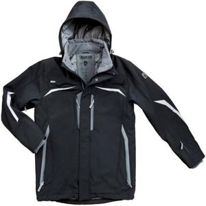 Excess Softshell winterjack Champ (318) - Zwart | Grijs - L