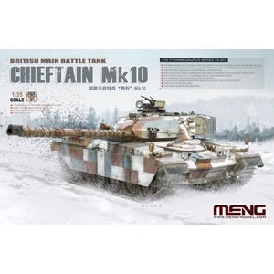 1:35 MENG TS051 British Main Battle Tank Chieftain Mk10 Plastic Modelbouwpakket