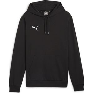 PUMA teamGOAL Casuals Hoody Heren sporttrui - Puma Black-Puma White - Maat L