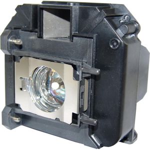 Beamerlamp geschikt voor de EPSON H469A beamer, lamp code LP61 / V13H010L61. Bevat originele P-VIP lamp, prestaties gelijk aan origineel.
