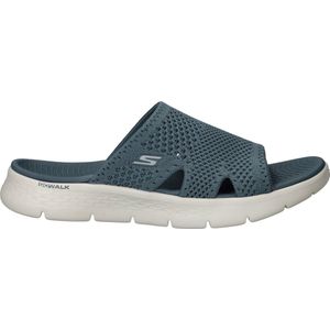 Skechers Go Walk Flex Slippers - Dames - Blauw - Maat:39