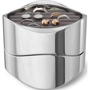 WAVY JEWELRY ORGANIZER CHROME