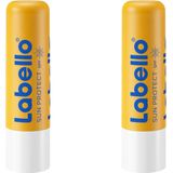 Labello - Sun Protect - 2 Stuks - 24H Verzorging - SPF 30 - Lippenbalsem - Lippen - Natuurlijke Olien