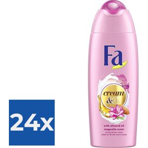 FA Douchegel Cream & Oil Silk Magnolia - Voordeelverpakking 24 stuks