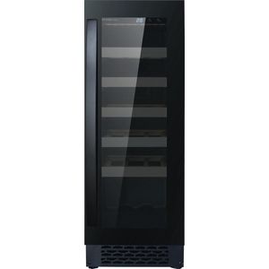 Wine Klima S20-OB73 - Greep - Onderbouw - Wijnklimaatkast - Zwart - 20 flessen