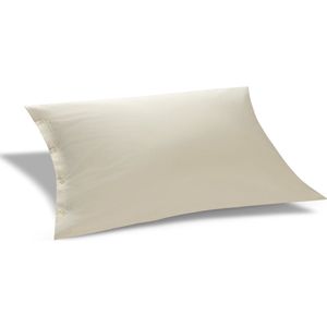 Yumeko kussensloop flanel natuurlijk 60x70 - Biologisch & ecologisch - 1 stuk