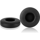 Luxe Lederen Oorkussen Set Geschikt Voor Beats By Dr. Dre EP - Vervangende Koptelefoon Earpads - Oor Kussens - Ear Pads - Oorkussens Met Memory Foam Binnenlaag - Zwart
