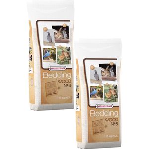 Versele-Laga Wood Bedding Beukenhout No. 6 - Vogelbodembedekking - 2 x 15 kg