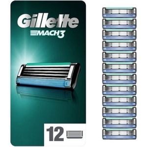 Gillette Mach3 - 12 Stuks - Scheermesjes