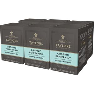 Taylors of Harrogate Pure Peppermint - 6 x 20 theezakjes