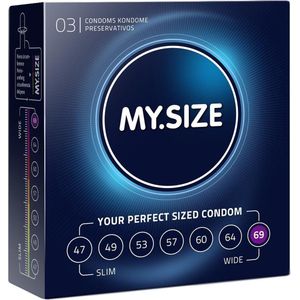 My.Size Condooms maat 69 - 3 stuks