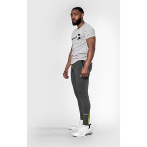 Body & Fit Essential Relax T Shirt - Sportshirt Heren – Slim Fit Sport T-Shirt – Maat XL - Grijs