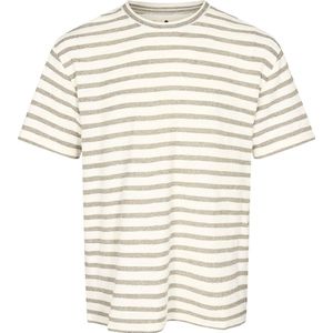 Anerkjendt T-shirt - Slim Fit - Beige - XXL