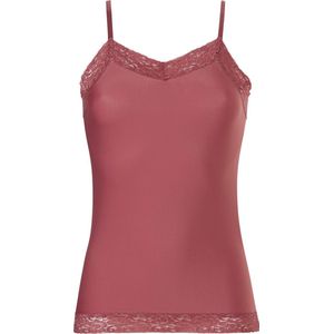 ten Cate spaghetti top lace ash pink voor Dames - Maat S