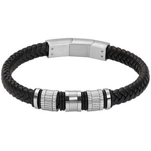 iXXXi Jewelry heren armband Roger Zwart (LENGTE: 21.5CM)