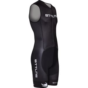 BTTLNS trisuit - triathlon pak - trisuit mouwloos heren - Rapine 2.0 - zwart - M