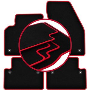 CARLUX-RED automatten voor: Volvo V50 stationwagen (2004-2012)