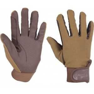Paardrijhandschoenen Cotton Serino Gloves Wit - maat L