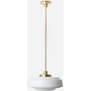 Art Deco Trade - Hanglamp Saucer 20's Messing