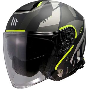 Mt Helmets Thunder 3 Sv Jet Jet Cooper A3 Open Helm Zwart S