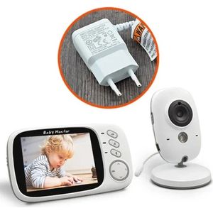 Gran Vida® - Babyfoon Met Camera - 50m Bereik Binnenhuis - 3.2 Inch LCD Display - 8 Slaapliedjes - VOX-modus