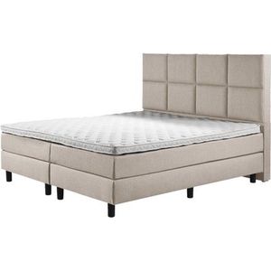 Boxspring Luxe 180x220 8 vlaks beige