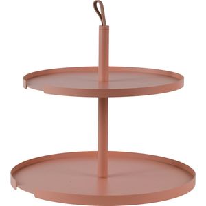 DesignBite Cake Stand - Etagere 2 lagen Metaal Clay