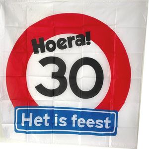 3BMT 30 jaar Verjaardag Versiering - Vlag