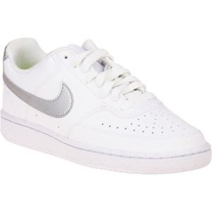 Nike Court Vision Low Wit-Zilver