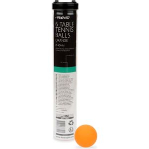 Avento Tafeltennisballen - 6 stuks - ABS - Oranje