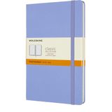 Moleskine Classic Notitieboek - Large - Hardcover - Gelinieerd - Hortensia Blauw