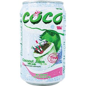 Coco Kokoswater met vruchtvlees 310 ml