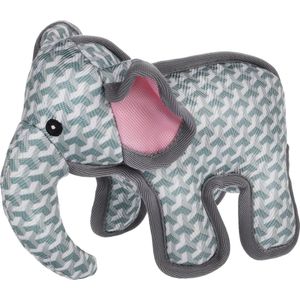 Flamingo Strong Stuff - Speelgoed Honden - Hs Strong Stuff Olifant Grijs 24cm - 1st